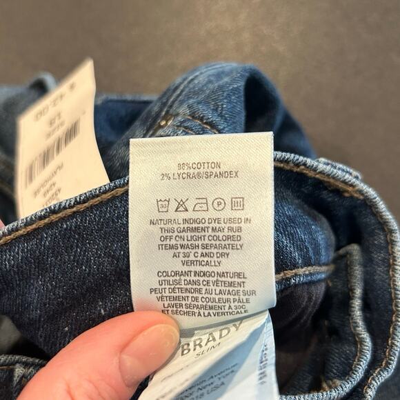 NWT DL1961 Boys Brady Slim Jeans – Size 18, Medium Wash, Stretch Denim, - Picture 2 of 10